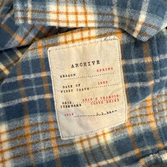 L.L.Bean Flannel - Picture 4 of 7